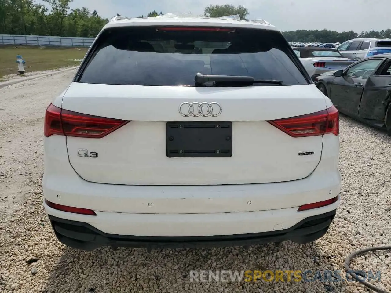 6 Photograph of a damaged car WA1DECF36R1051672 AUDI Q3 2024