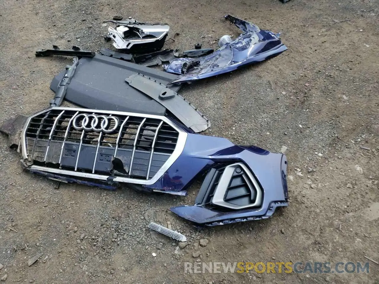 13 Photograph of a damaged car WA1DECF36R1123079 AUDI Q3 2024