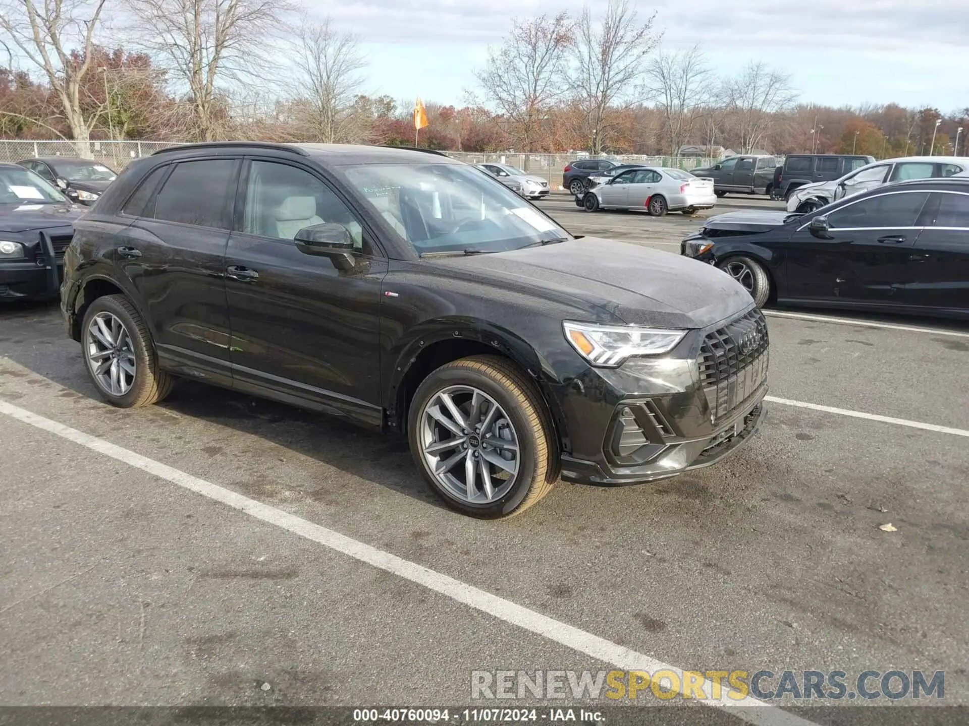 1 Photograph of a damaged car WA1DECF36R1186036 AUDI Q3 2024