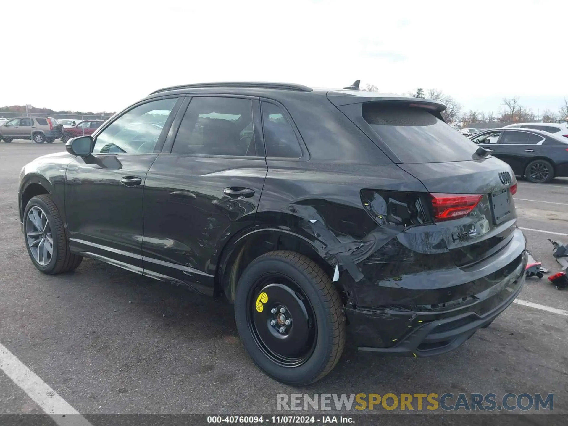 6 Photograph of a damaged car WA1DECF36R1186036 AUDI Q3 2024