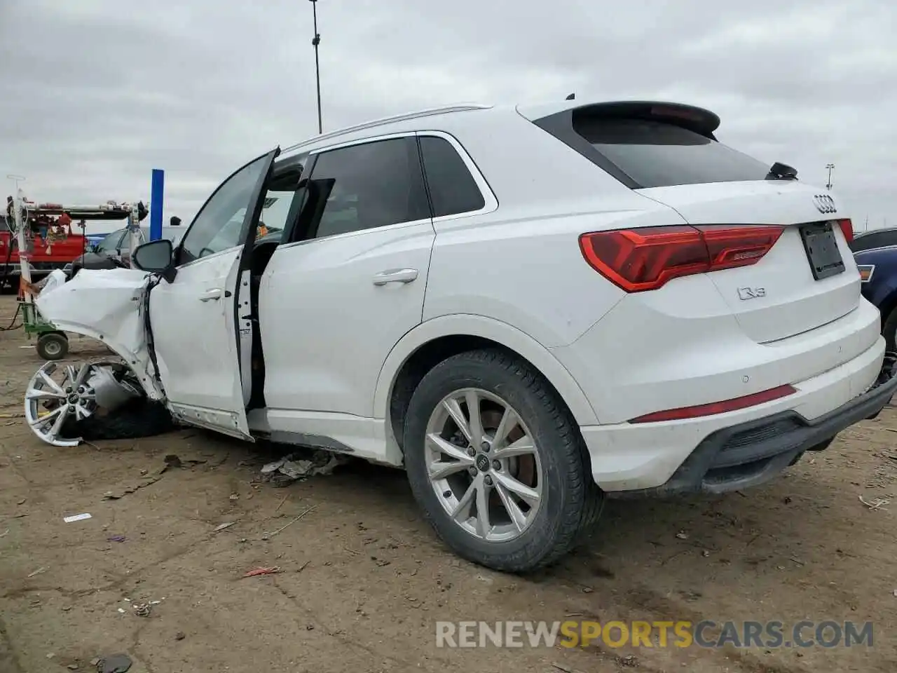 2 Photograph of a damaged car WA1DECF37R1108722 AUDI Q3 2024