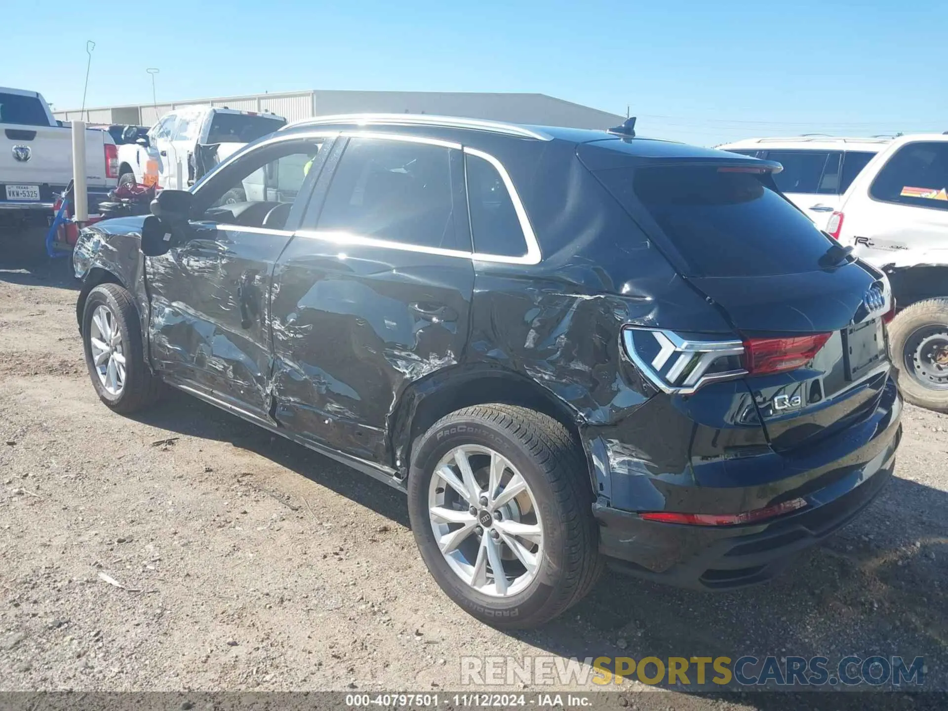 3 Photograph of a damaged car WA1DECF38R1097679 AUDI Q3 2024