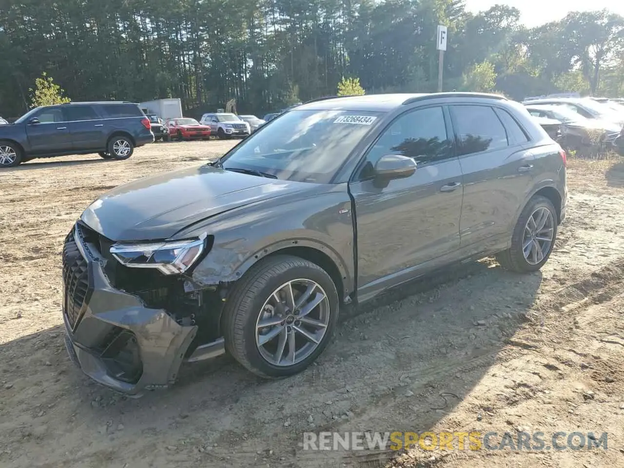 1 Photograph of a damaged car WA1DECF39R1181588 AUDI Q3 2024