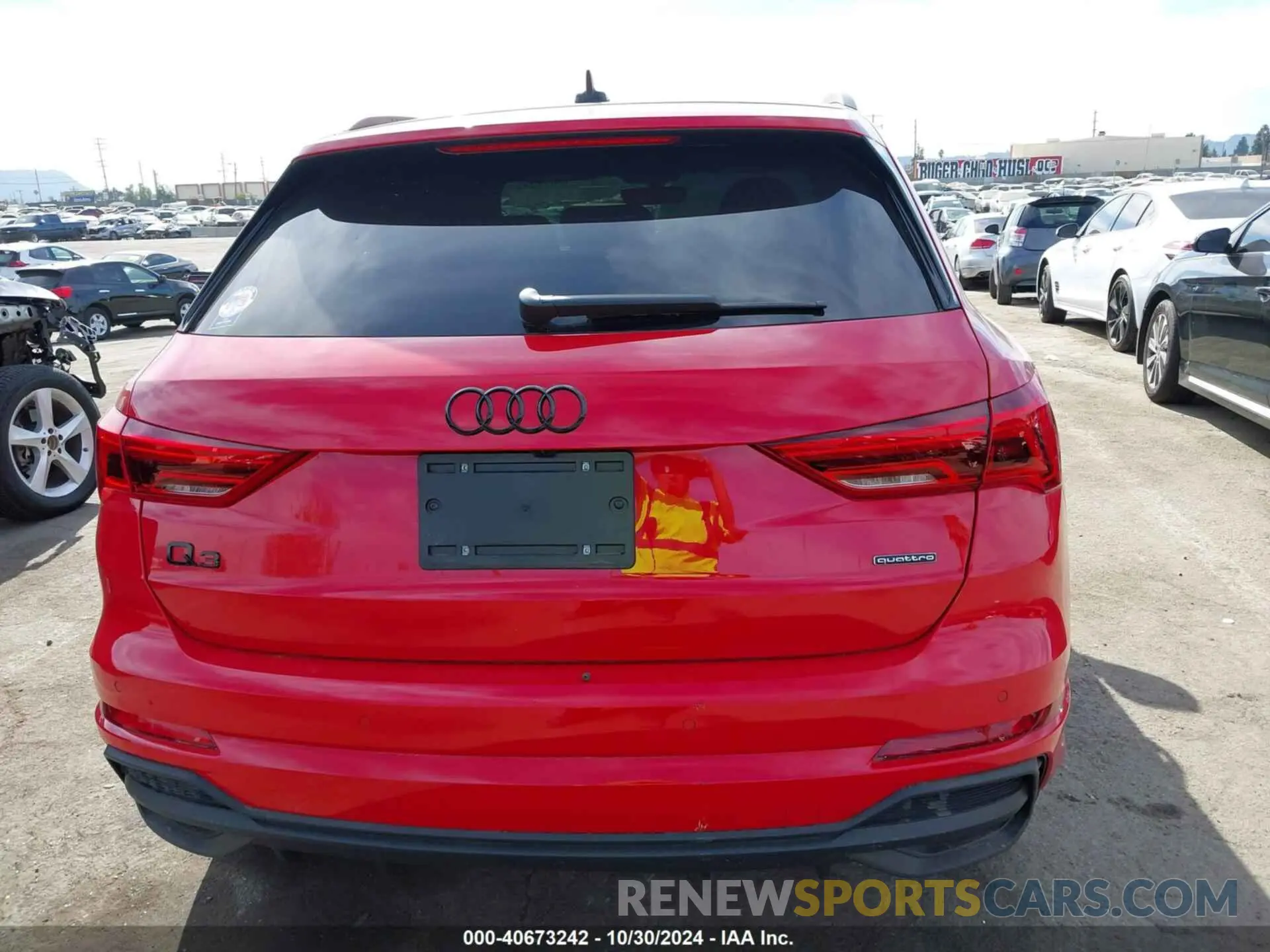 17 Photograph of a damaged car WA1DECF3XR1091446 AUDI Q3 2024