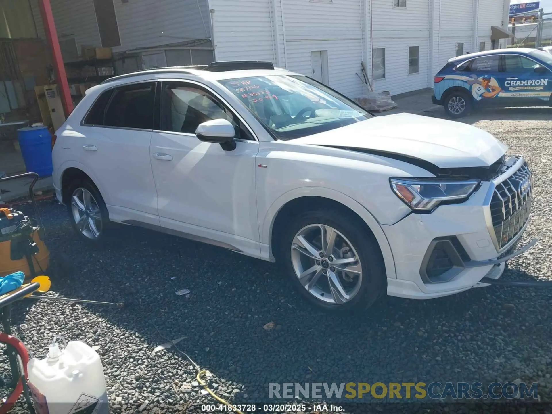 1 Photograph of a damaged car WA1DECF3XR1108195 AUDI Q3 2024