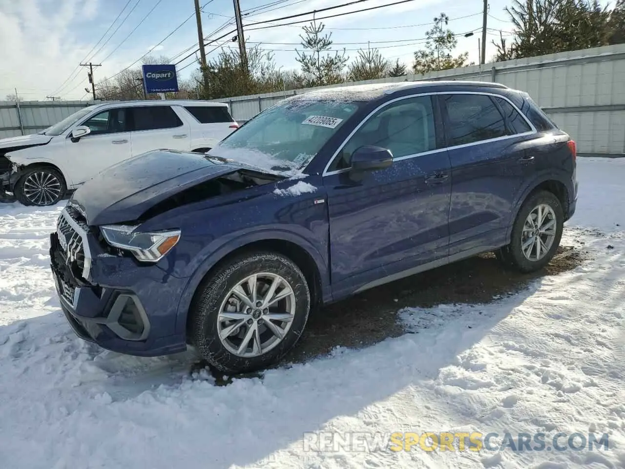 1 Photograph of a damaged car WA1DECF3XR1109931 AUDI Q3 2024