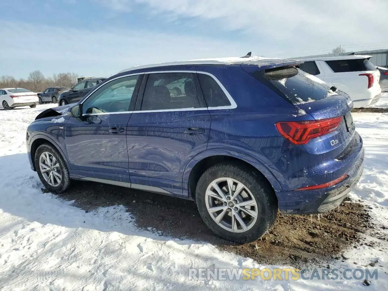 2 Photograph of a damaged car WA1DECF3XR1109931 AUDI Q3 2024