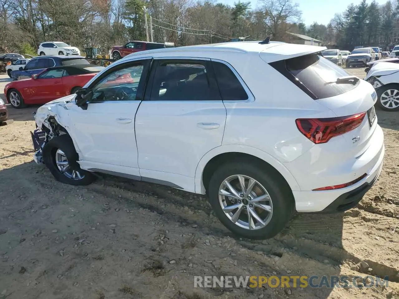 2 Photograph of a damaged car WA1DECF3XR1146638 AUDI Q3 2024
