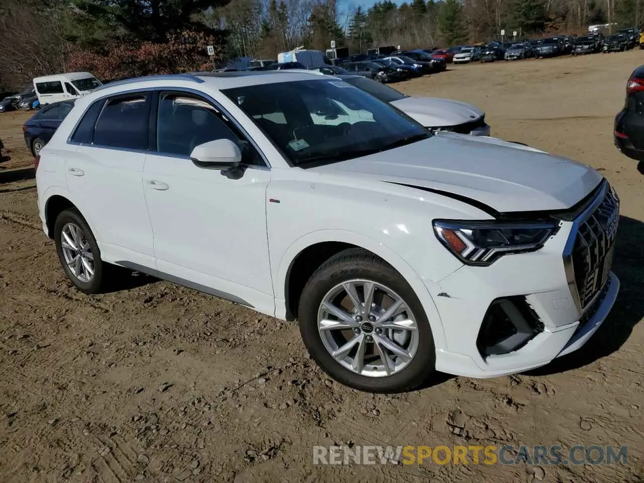 4 Photograph of a damaged car WA1DECF3XR1146638 AUDI Q3 2024