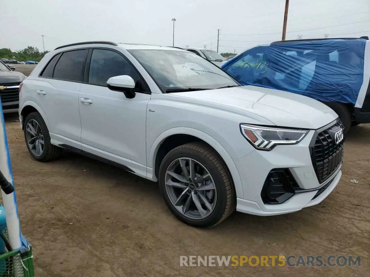 4 Photograph of a damaged car WA1DECF3XR1189778 AUDI Q3 2024