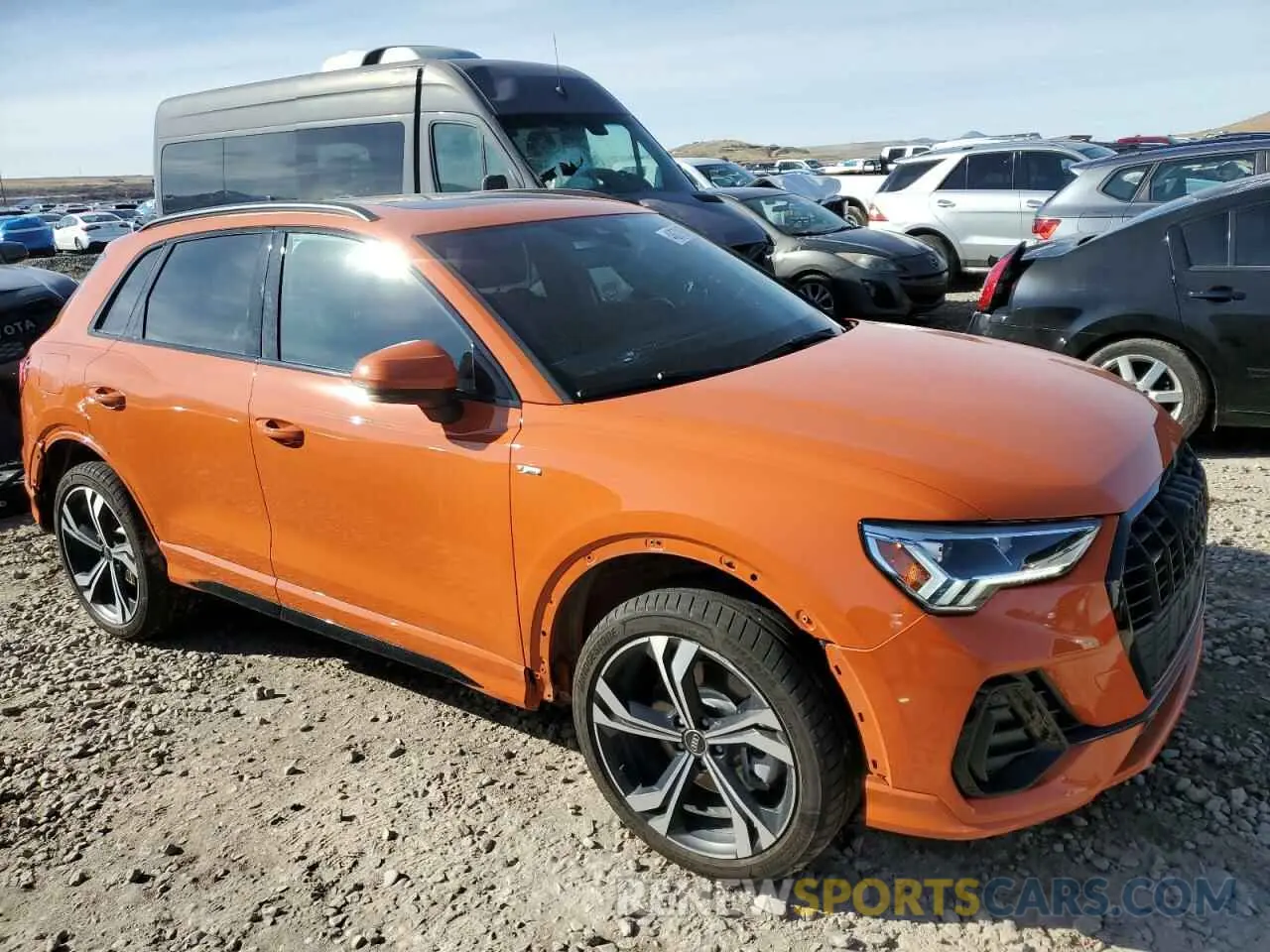 4 Photograph of a damaged car WA1EECF30R1041689 AUDI Q3 2024
