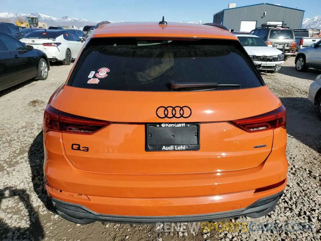 6 Photograph of a damaged car WA1EECF30R1041689 AUDI Q3 2024