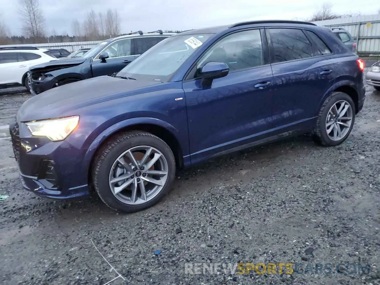 1 Photograph of a damaged car WA1EECF31R1138853 AUDI Q3 2024