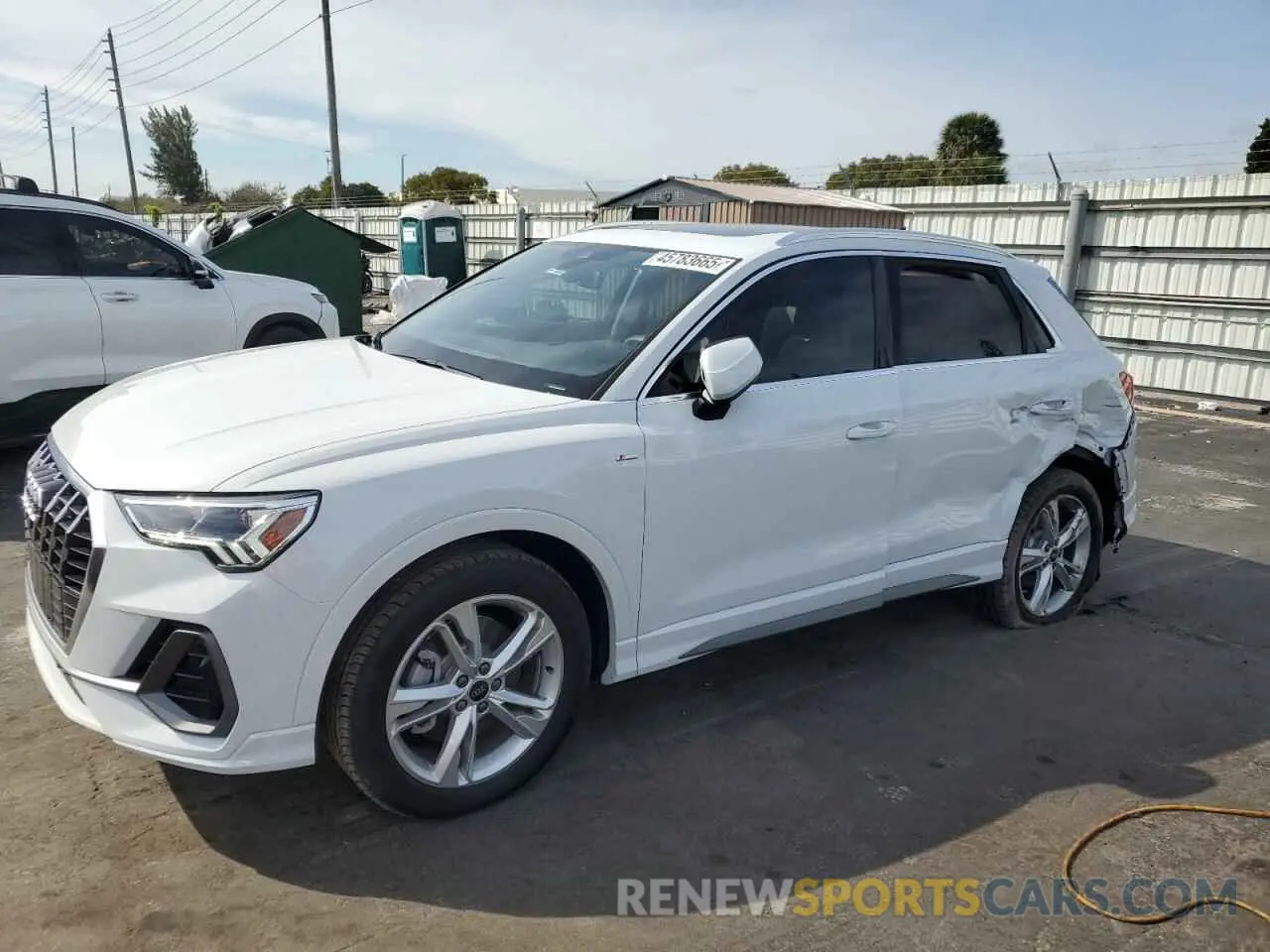 1 Photograph of a damaged car WA1EECF31R1145608 AUDI Q3 2024