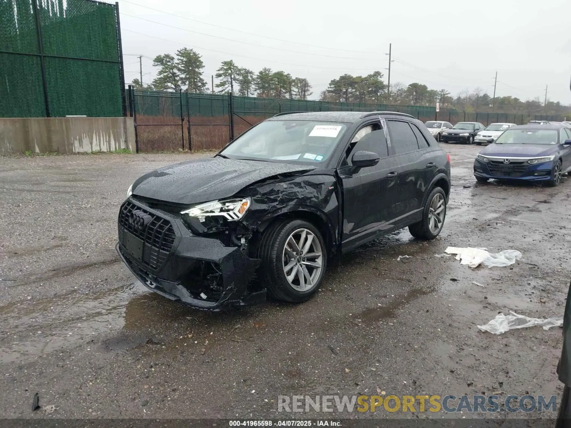 14 Photograph of a damaged car WA1EECF32R1043458 AUDI Q3 2024