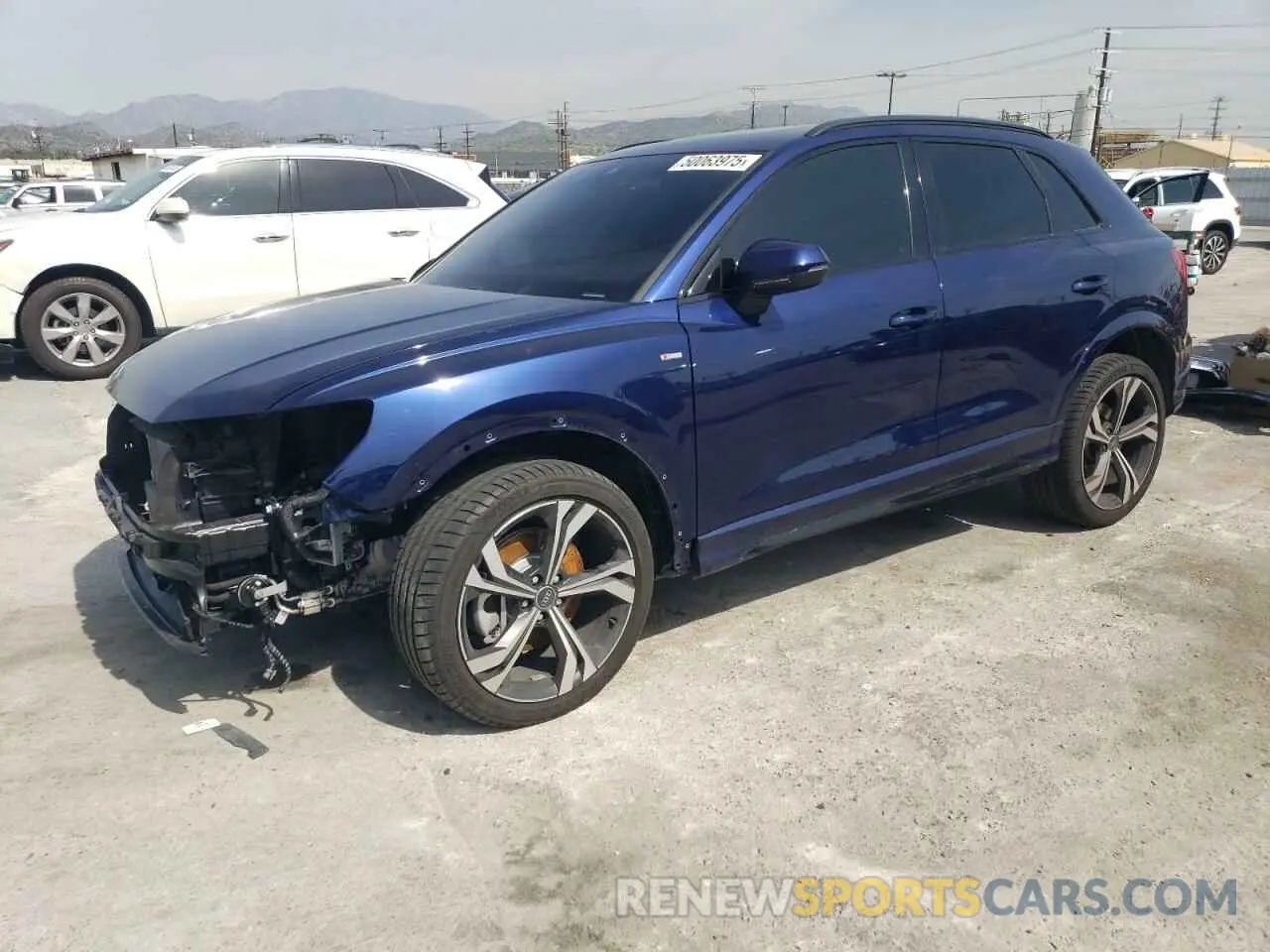 1 Photograph of a damaged car WA1EECF32R1152163 AUDI Q3 2024
