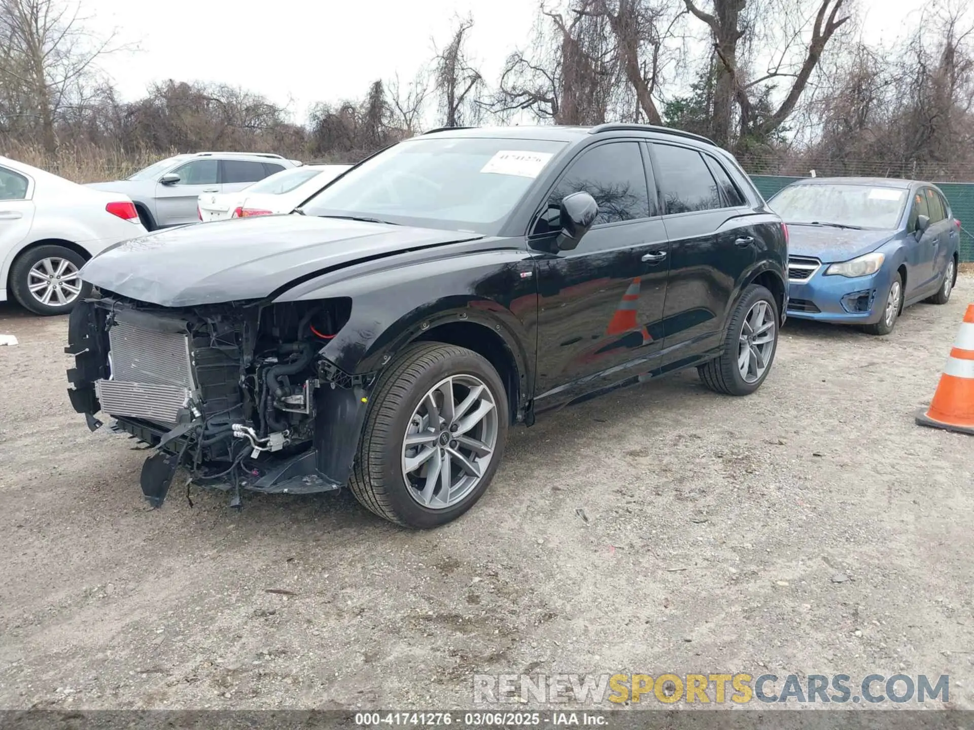 2 Photograph of a damaged car WA1EECF33R1086173 AUDI Q3 2024
