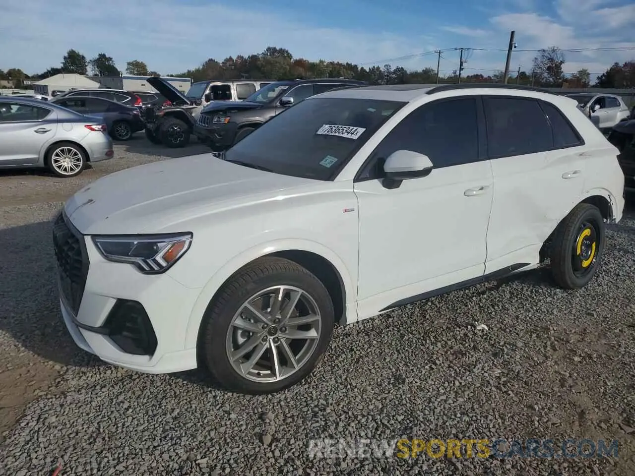 1 Photograph of a damaged car WA1EECF34R1130231 AUDI Q3 2024