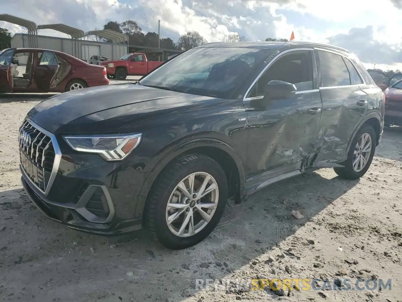1 Photograph of a damaged car WA1EECF35R1059167 AUDI Q3 2024