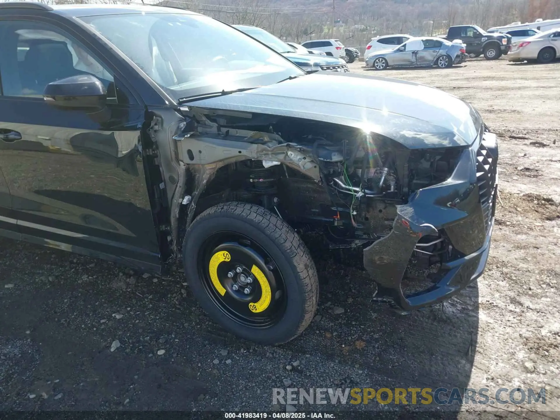 6 Photograph of a damaged car WA1EECF35R1155302 AUDI Q3 2024