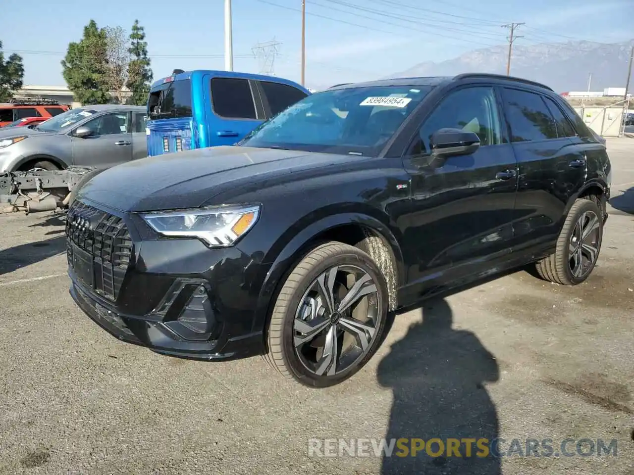 1 Photograph of a damaged car WA1EECF37R1121717 AUDI Q3 2024