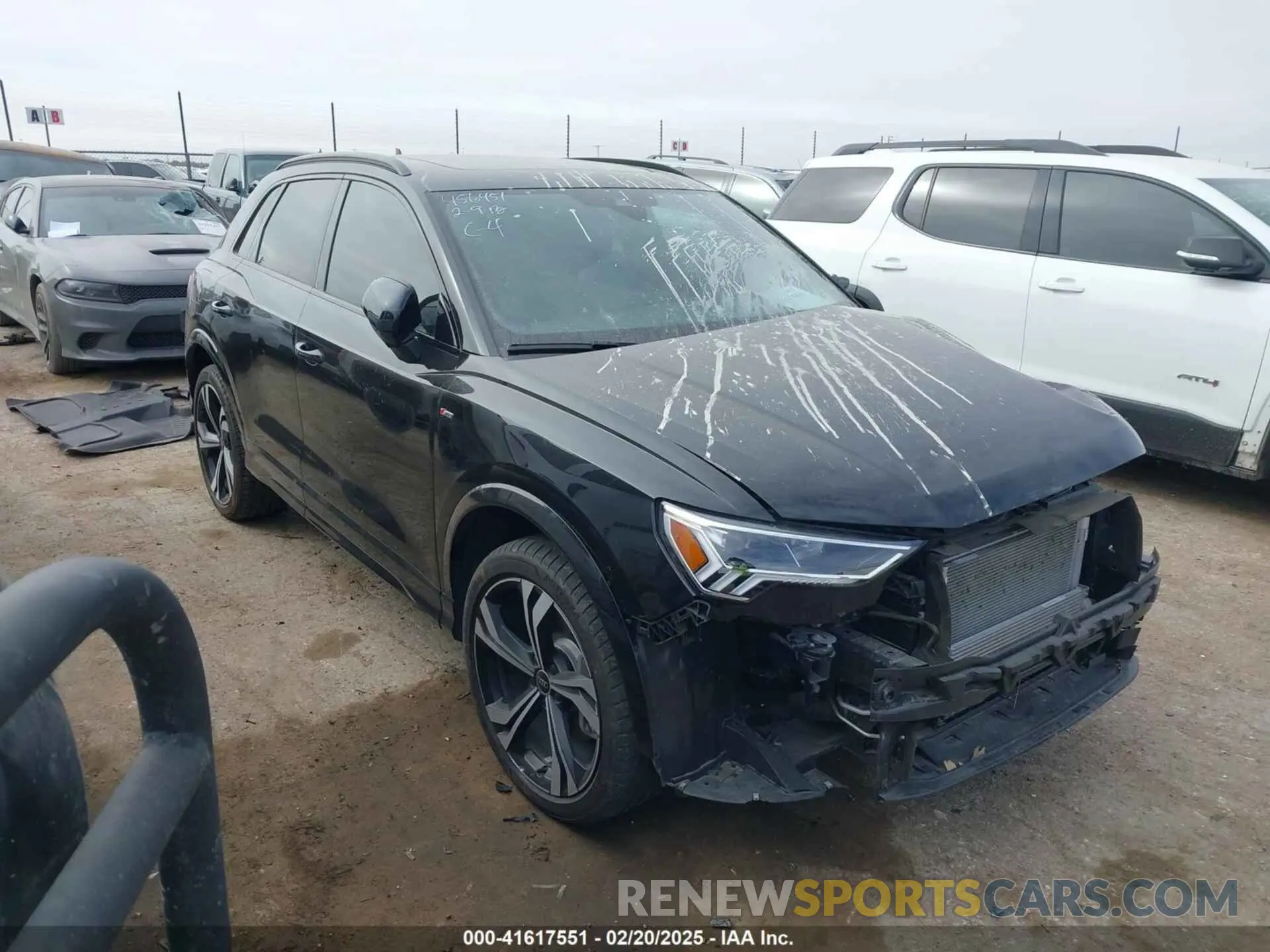 1 Photograph of a damaged car WA1EECF37R1154359 AUDI Q3 2024