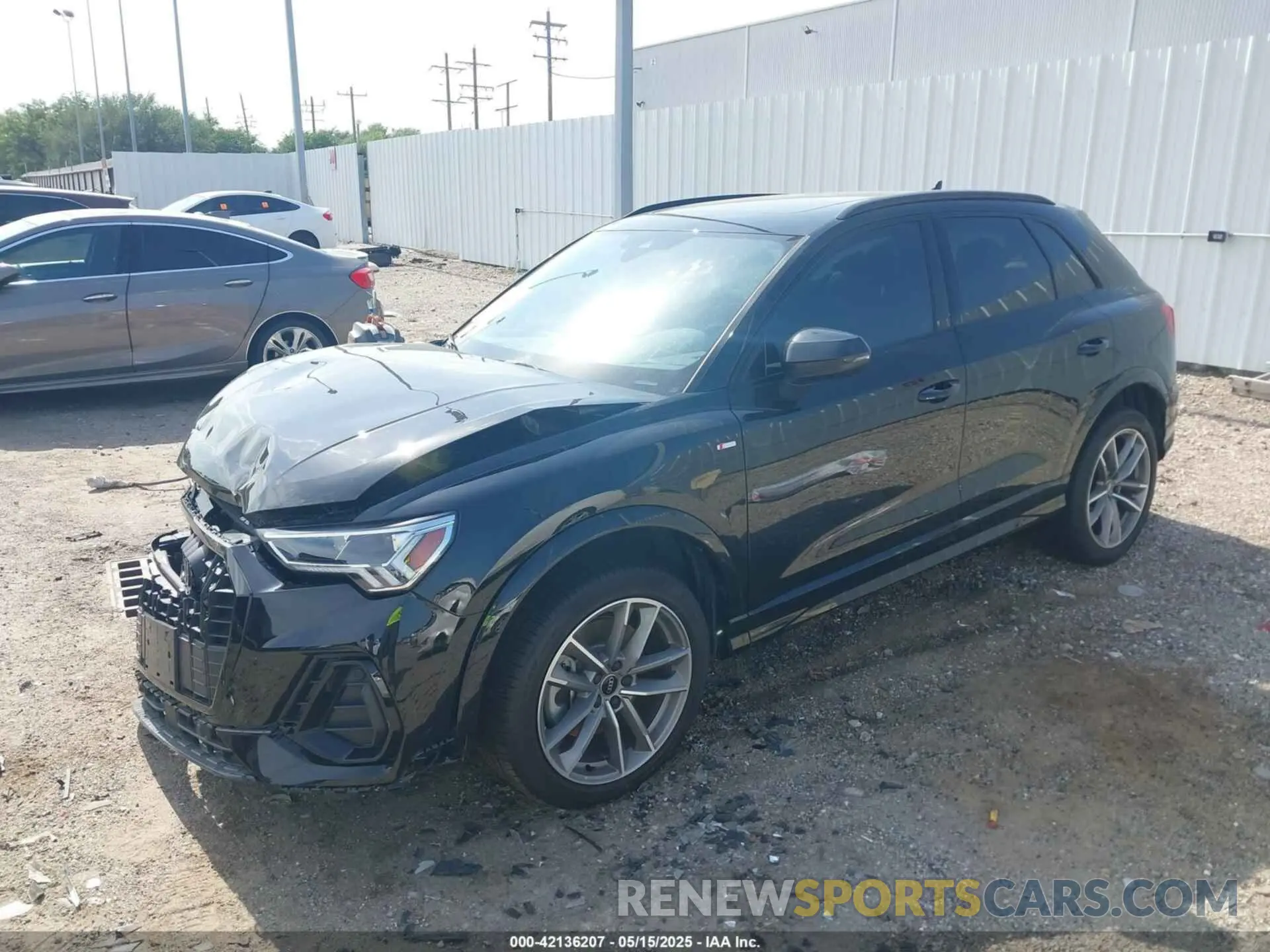 2 Photograph of a damaged car WA1EECF37R1184669 AUDI Q3 2024