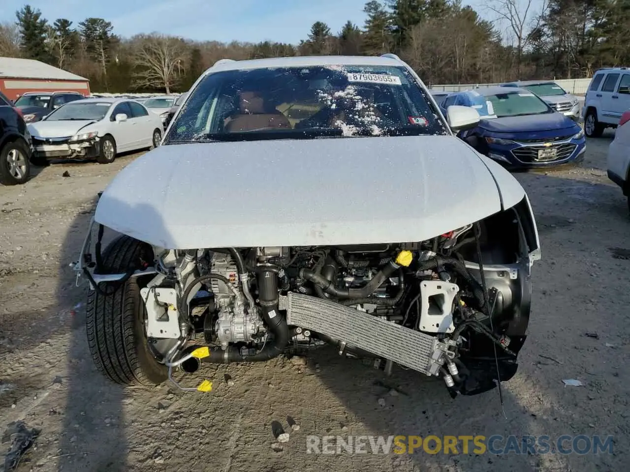 5 Photograph of a damaged car WA1EECF38R1179027 AUDI Q3 2024