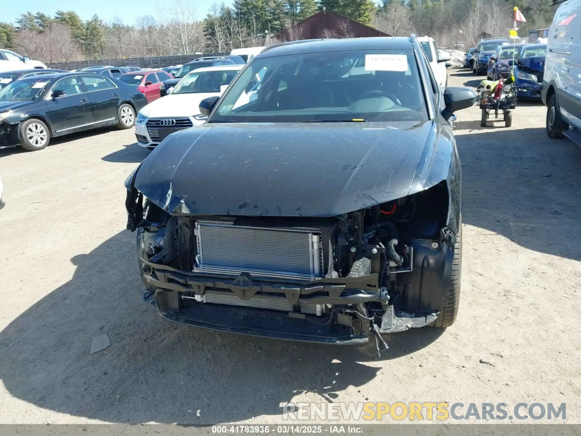 12 Photograph of a damaged car WA1EECF38R1199195 AUDI Q3 2024