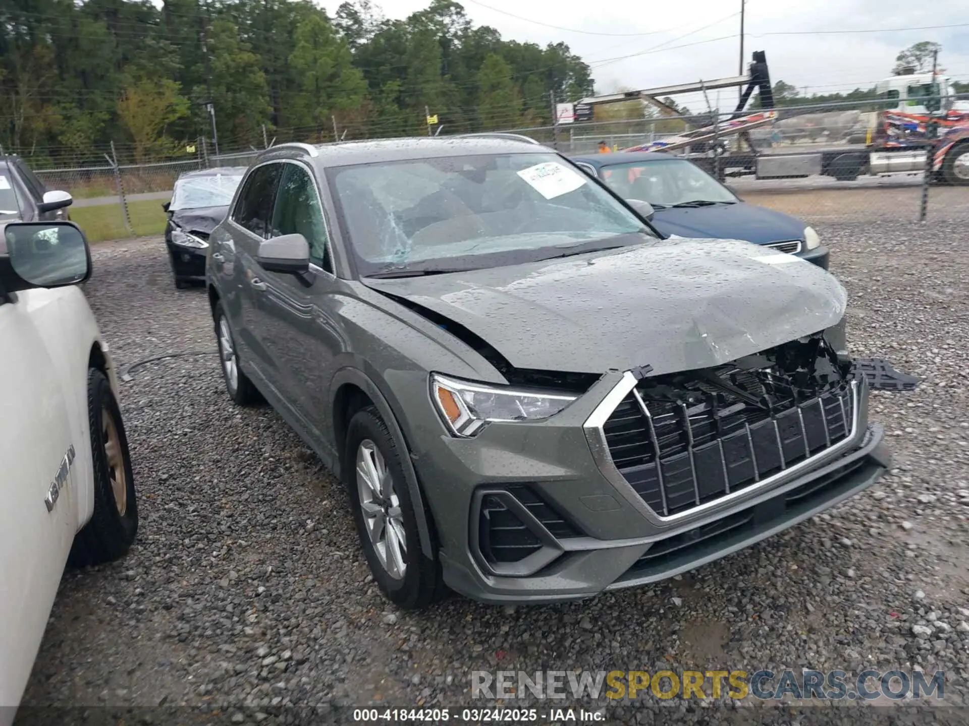 1 Photograph of a damaged car WA1EECF3XR1039741 AUDI Q3 2024