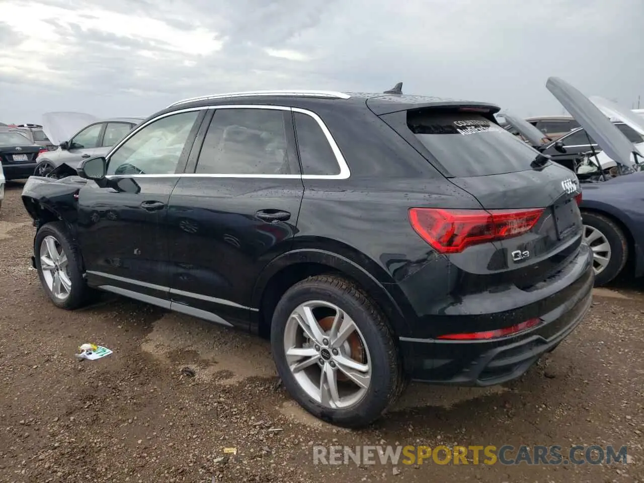2 Photograph of a damaged car WA1EECF3XR1101736 AUDI Q3 2024