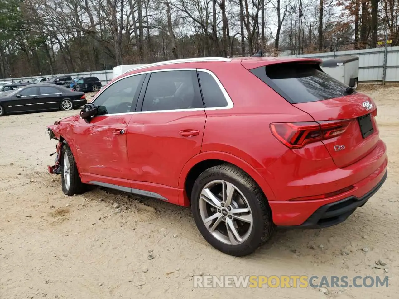 2 Photograph of a damaged car WA1EECF3XR1153996 AUDI Q3 2024