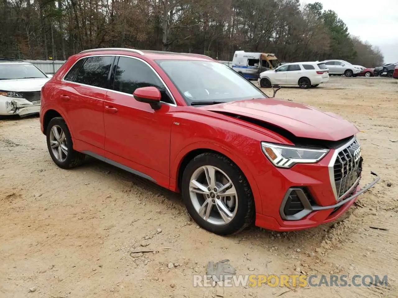 4 Photograph of a damaged car WA1EECF3XR1153996 AUDI Q3 2024