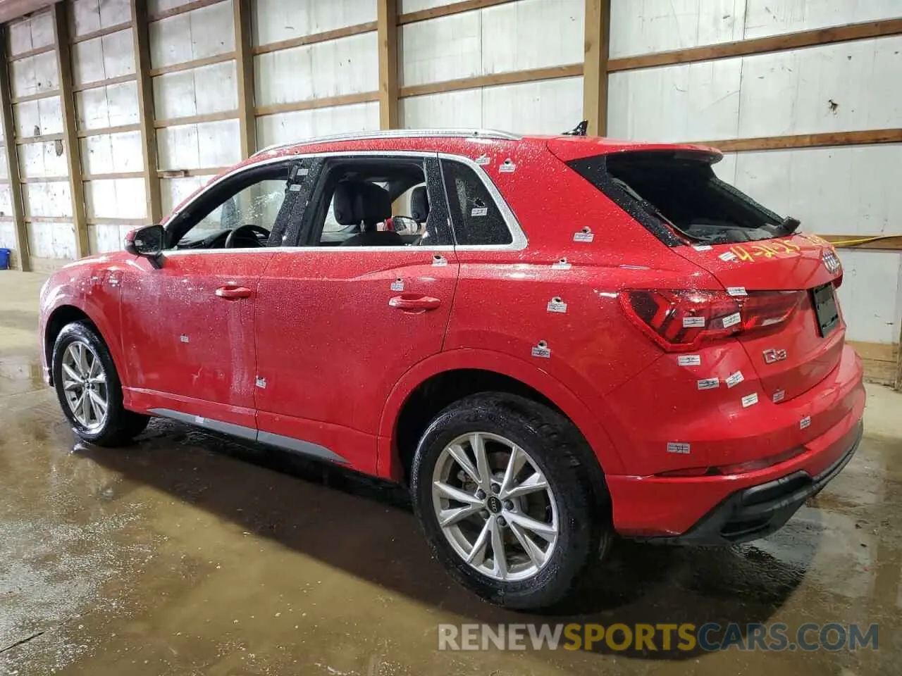 2 Photograph of a damaged car WA1DECF30S1016132 AUDI Q3 2025