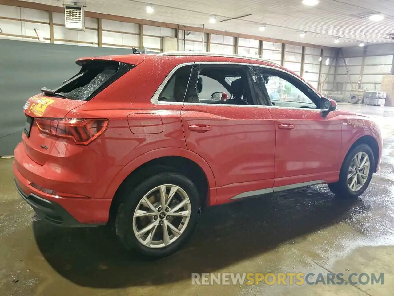 3 Photograph of a damaged car WA1DECF30S1016132 AUDI Q3 2025