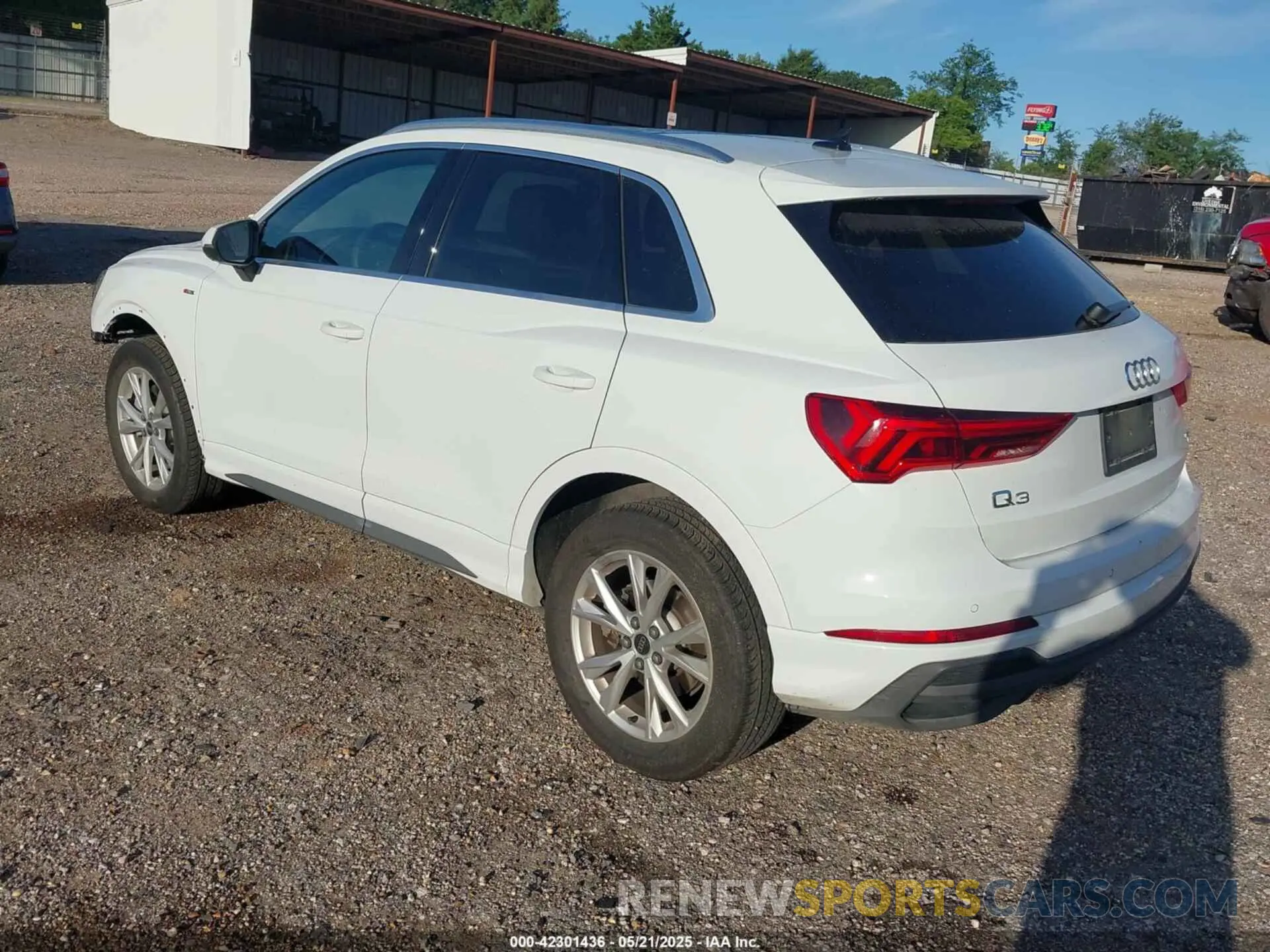 3 Photograph of a damaged car WA1DECF32S1017069 AUDI Q3 2025