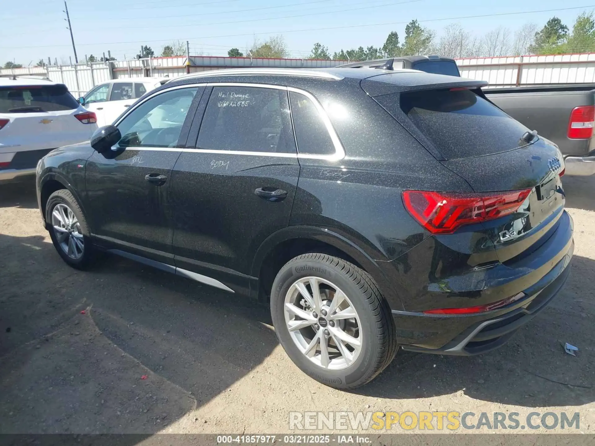3 Photograph of a damaged car WA1DECF36S1013719 AUDI Q3 2025