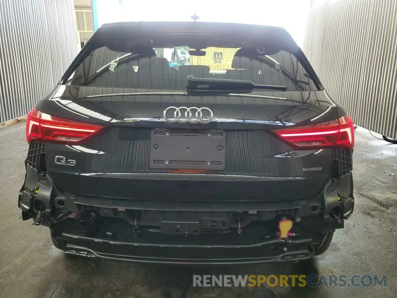 6 Photograph of a damaged car WA1DECF36S1015826 AUDI Q3 2025