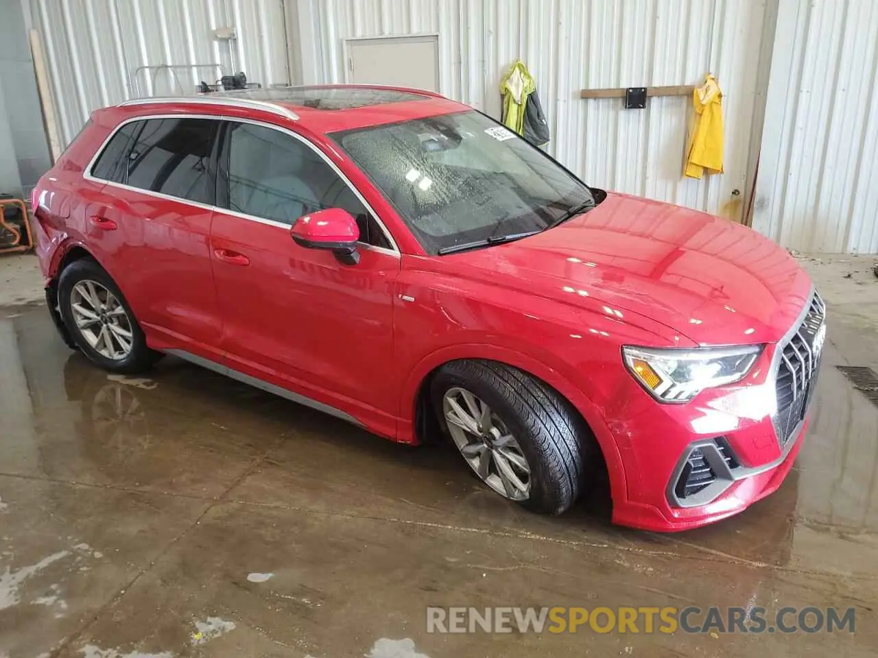 4 Photograph of a damaged car WA1DECF37S1017620 AUDI Q3 2025