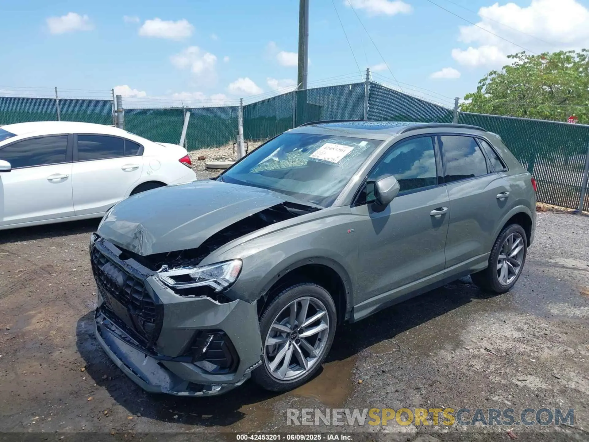 2 Photograph of a damaged car WA1DECF37S1018718 AUDI Q3 2025