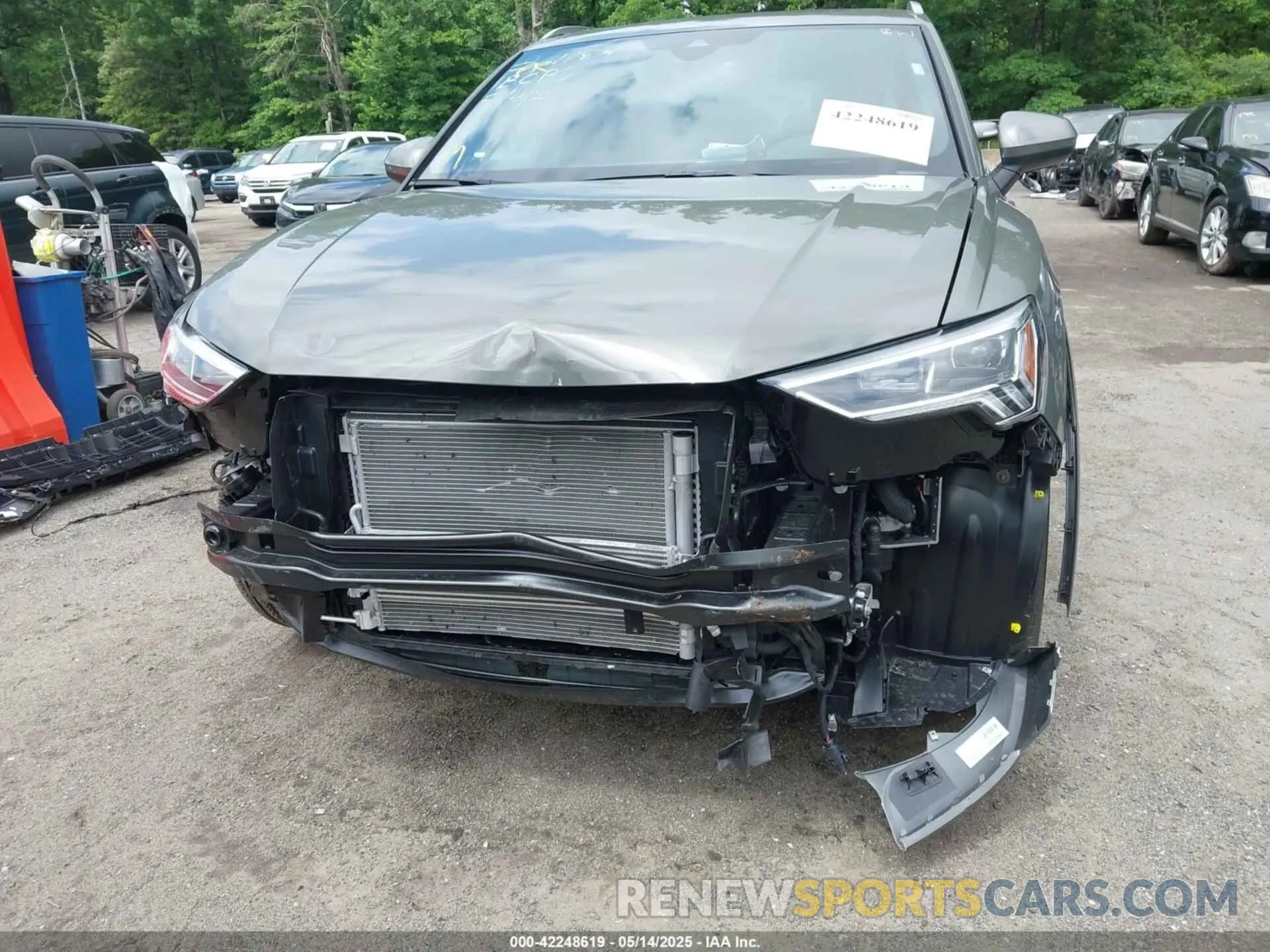 12 Photograph of a damaged car WA1DECF38S1061741 AUDI Q3 2025