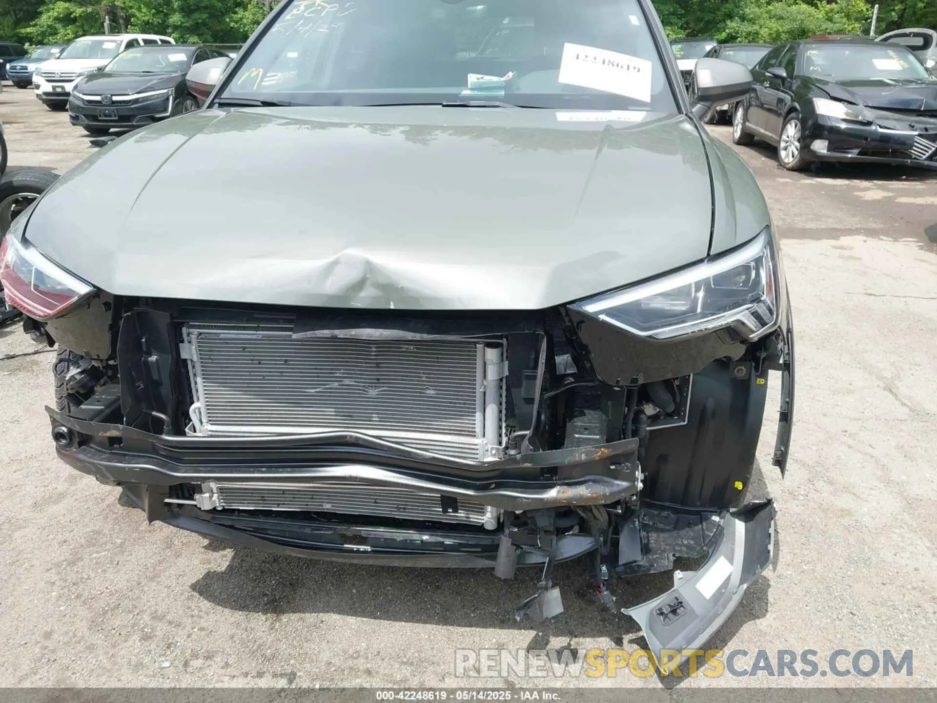 6 Photograph of a damaged car WA1DECF38S1061741 AUDI Q3 2025