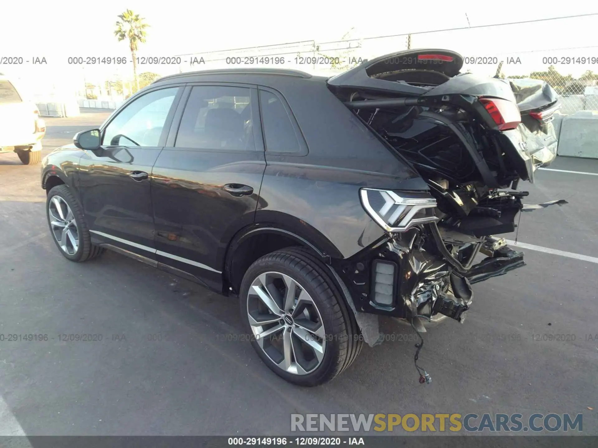 3 Photograph of a damaged car WA1DEDF37M1009347 AUDI Q3 PREMIUM S LIN 2021