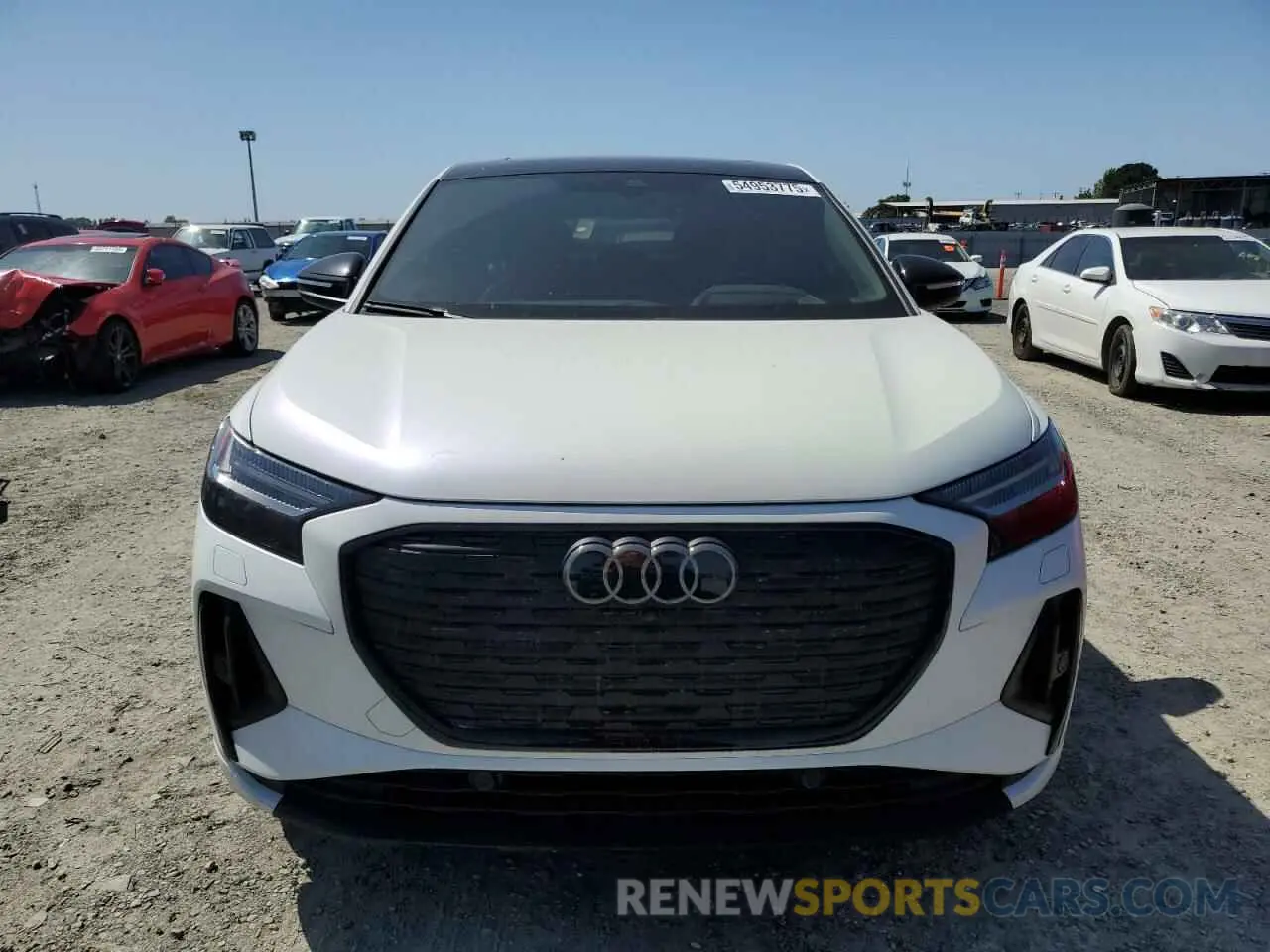 5 Photograph of a damaged car WA142BFZ0NP046627 AUDI Q4 E-TRON 2022