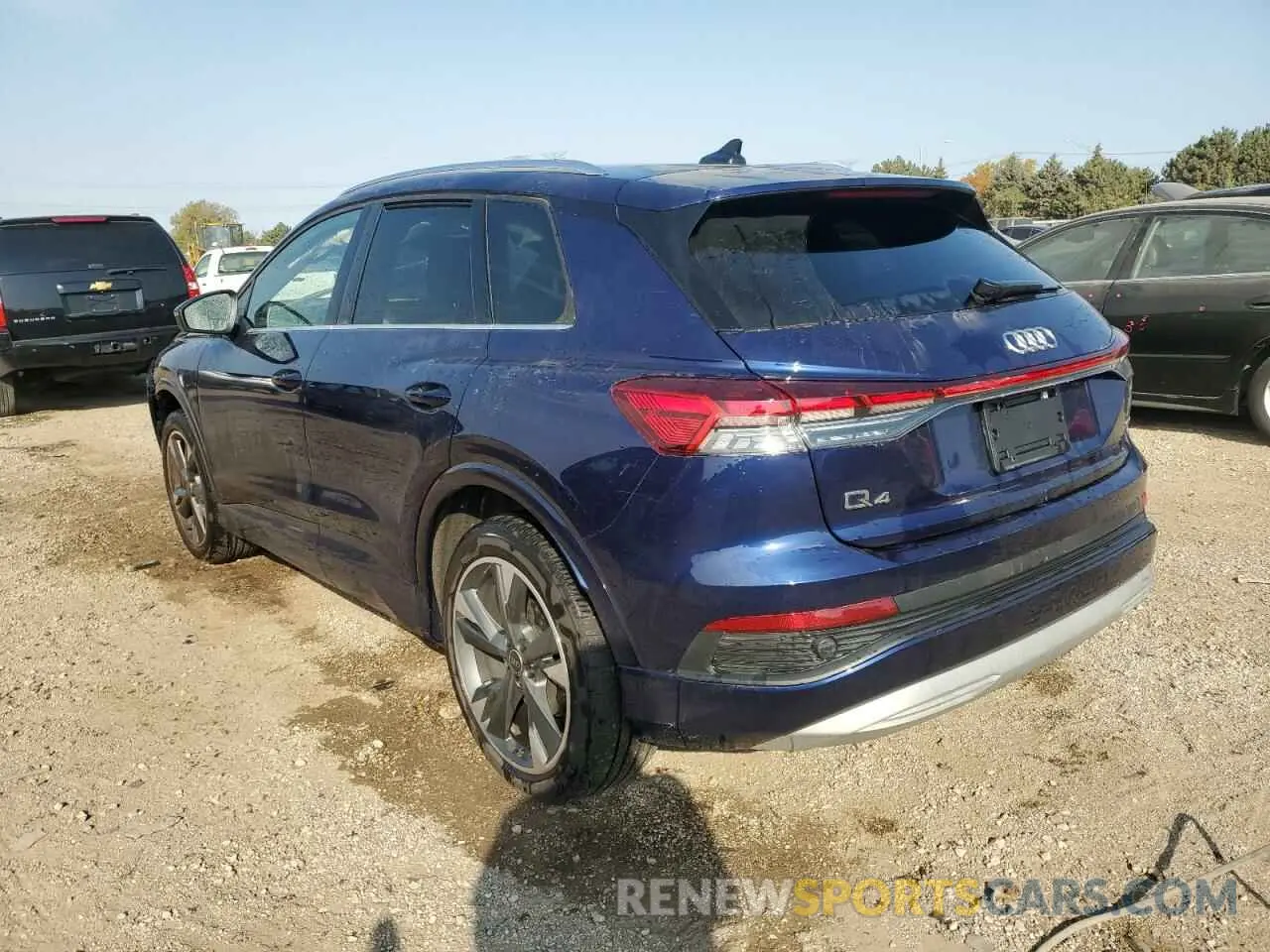 2 Photograph of a damaged car WA1H2BFZ2NP042449 AUDI Q4 E-TRON 2022