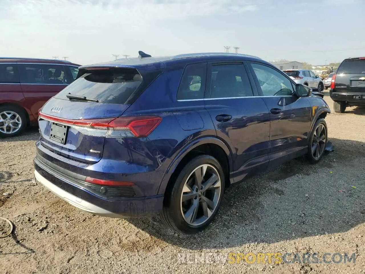 3 Photograph of a damaged car WA1H2BFZ2NP042449 AUDI Q4 E-TRON 2022