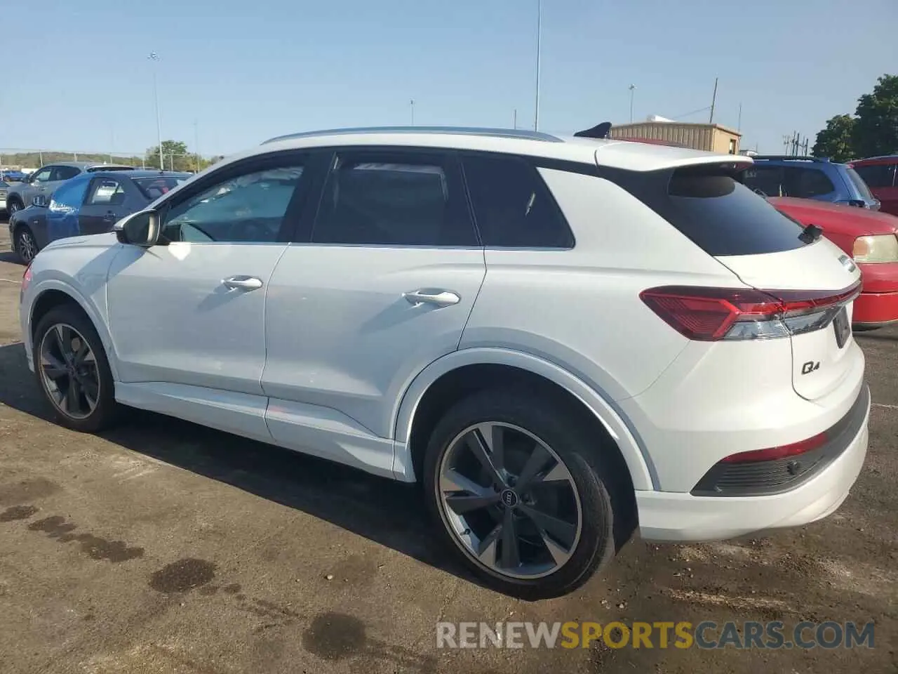 2 Photograph of a damaged car WA1H2BFZ8NP042620 AUDI Q4 E-TRON 2022