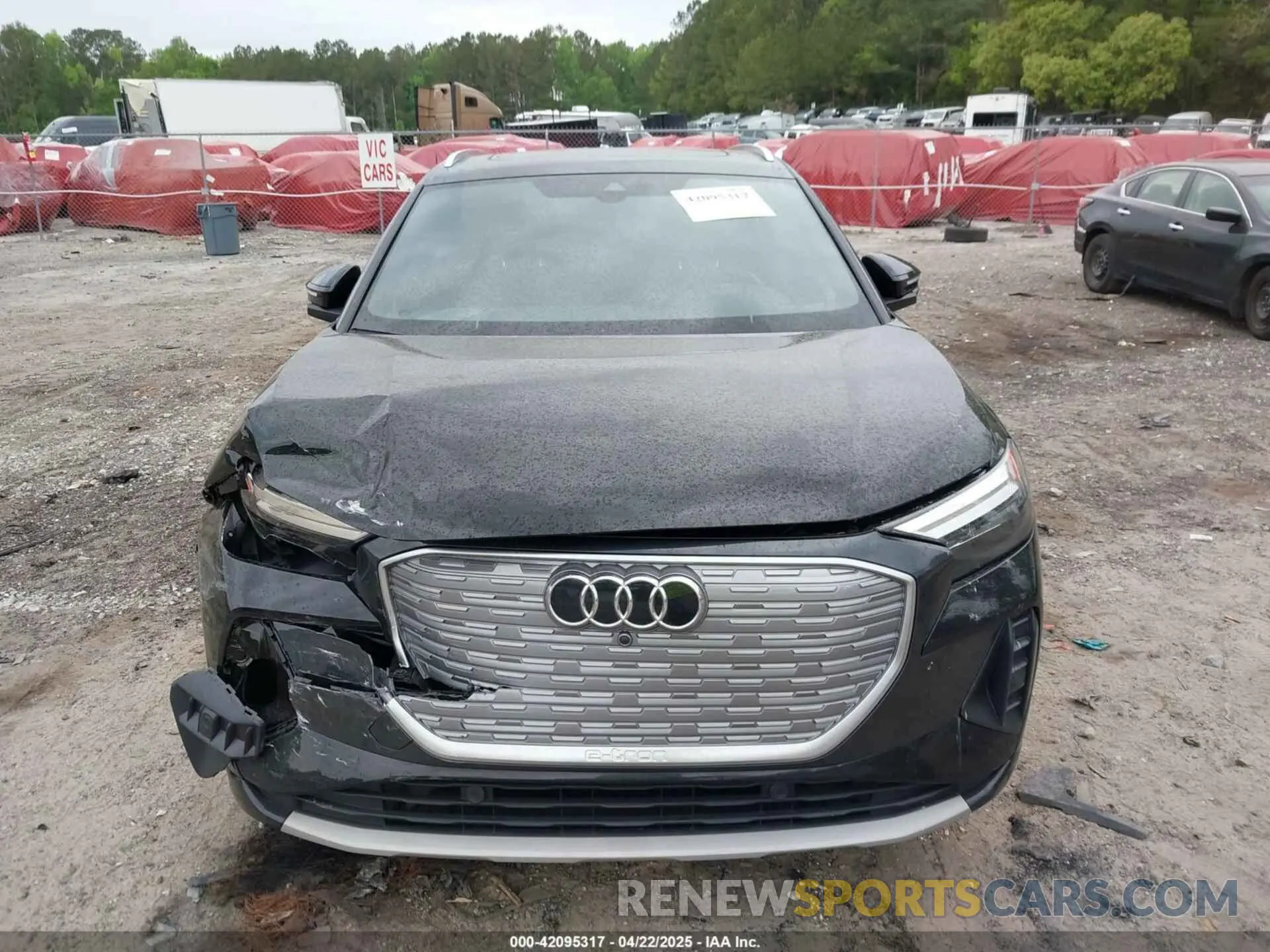 12 Photograph of a damaged car WA1H2BFZ8NP047204 AUDI Q4 E-TRON 2022