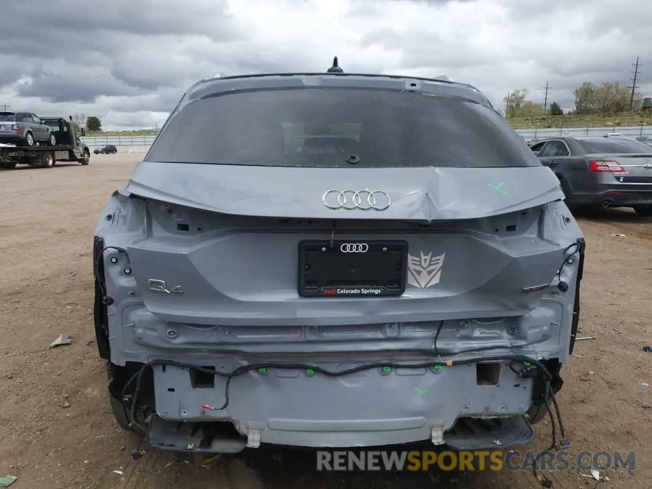 6 Photograph of a damaged car WA1H2BFZXNP015855 AUDI Q4 E-TRON 2022