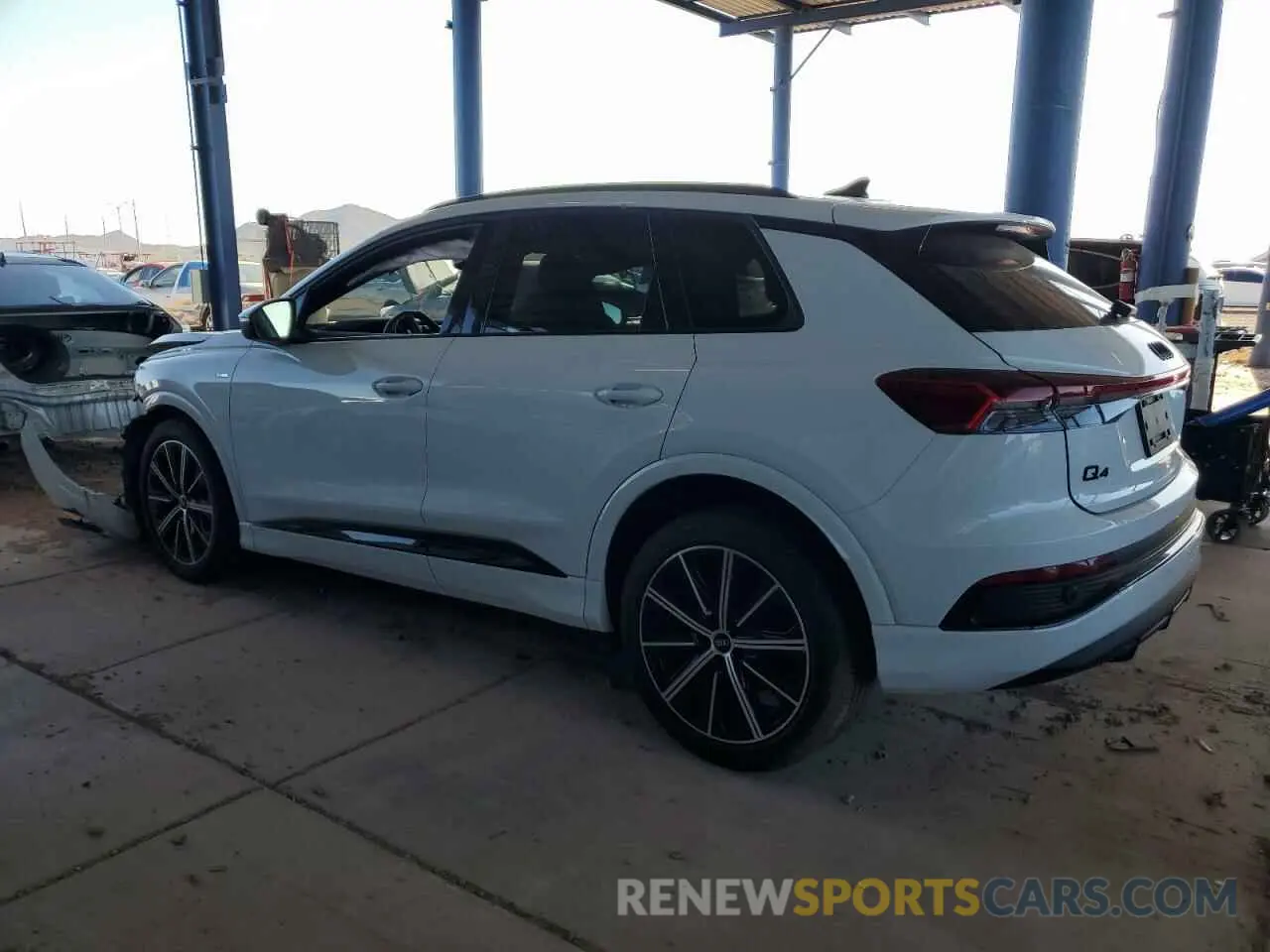 2 Photograph of a damaged car WA1L2BFZXNP033783 AUDI Q4 E-TRON 2022